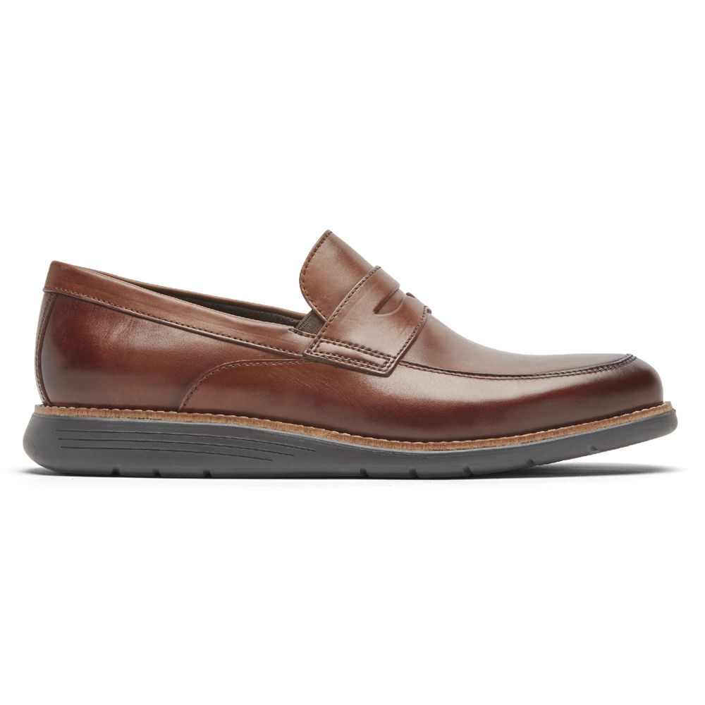 Rockport Pen Sko Herre Brune - Total Motion Sport Penny - NUQA09527